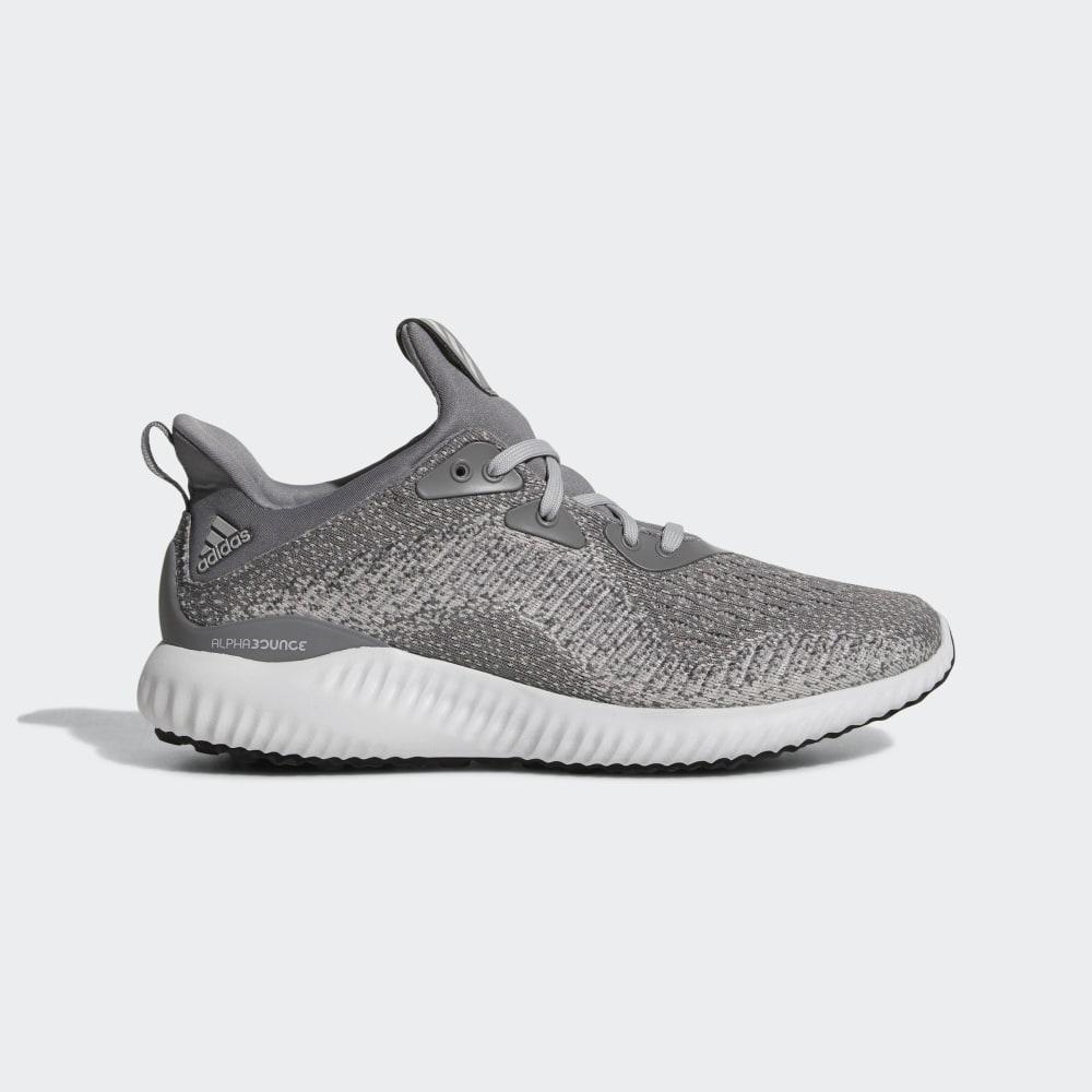 Adidas Alphabounce 1 Hrvatska - Ženske Tenisice Za Trčanje - Sive/Crne (QRNOZS752)